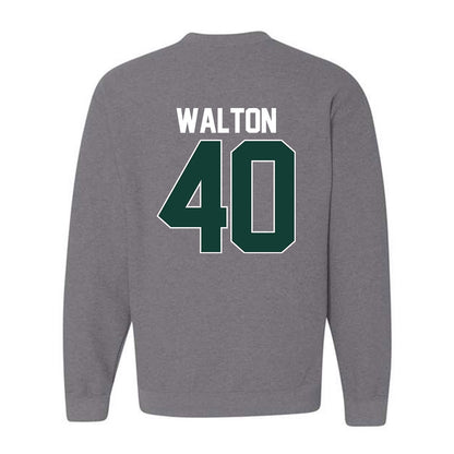 Michigan State - NCAA Men's Basketball : Brennan Walton - NCAA® March Madness® 2025 Shersey Crewneck Sweatshirt-1