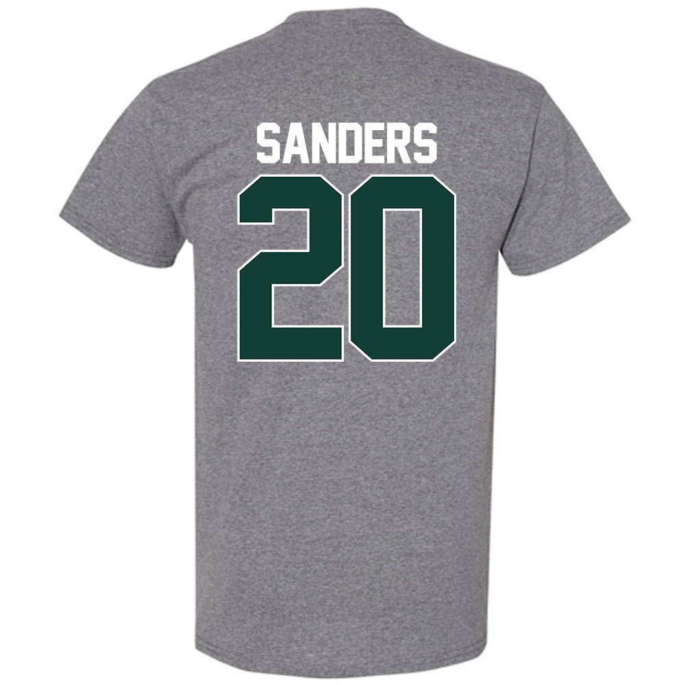 Michigan State - NCAA Men's Basketball : Nick Sanders - NCAA® March Madness® 2025 Shersey T-Shirt-1