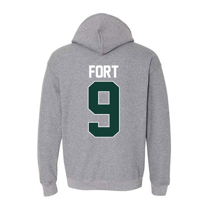 Michigan State - NCAA Men's Basketball : Trey Fort - NCAA® March Madness® 2025 Shersey Hooded Sweatshirt-1