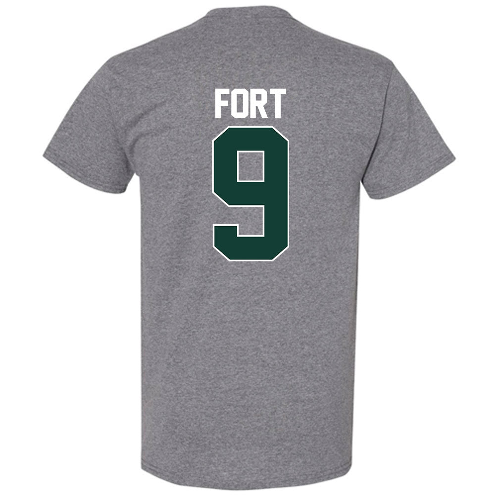 Michigan State - NCAA Men's Basketball : Trey Fort - NCAA® March Madness® 2025 Shersey T-Shirt-1