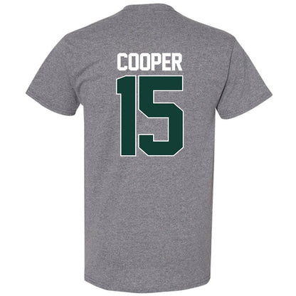 Michigan State - NCAA Men's Basketball : Carson Cooper - NCAA® March Madness® 2025 Shersey T-Shirt-1