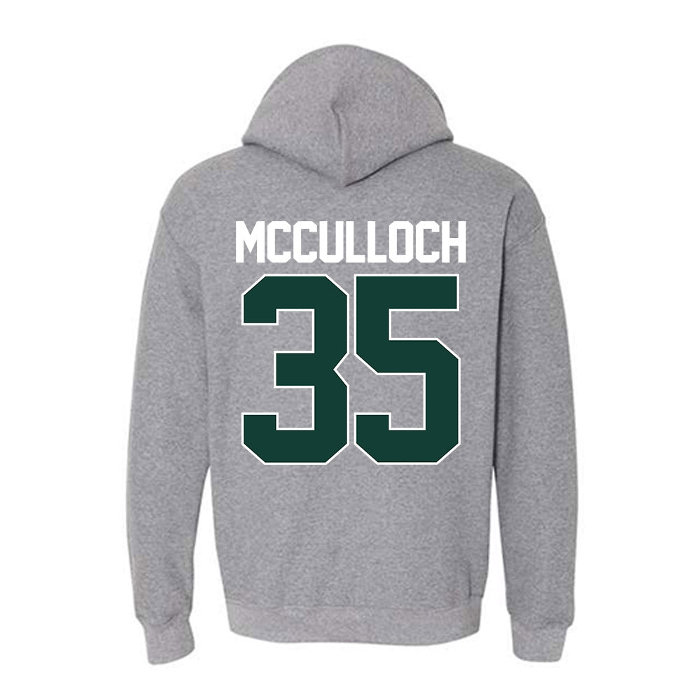 Michigan State - NCAA Men's Basketball : Jesse McCulloch - NCAA® March Madness® 2025 Shersey Hooded Sweatshirt-1