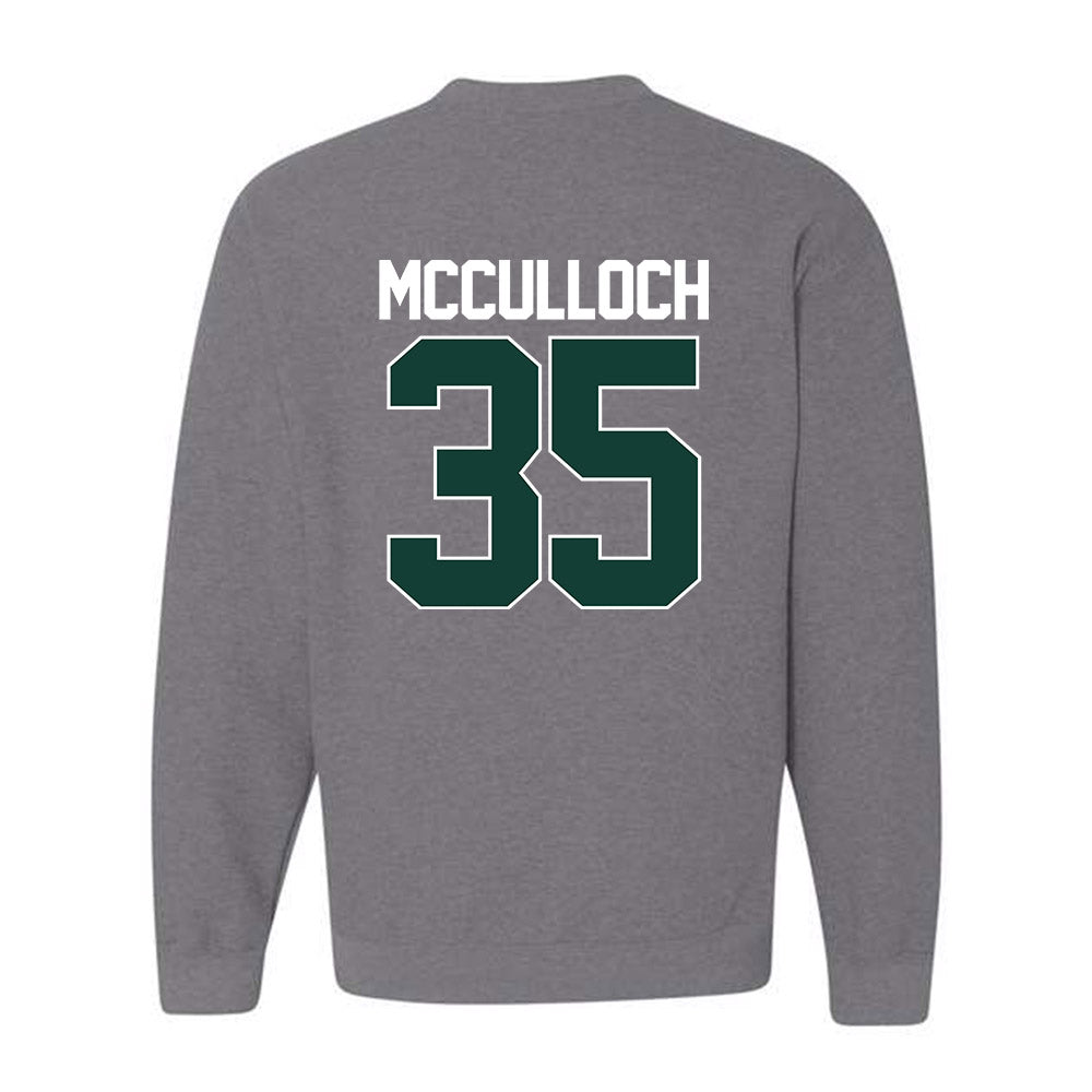 Michigan State - NCAA Men's Basketball : Jesse McCulloch - NCAA® March Madness® 2025 Shersey Crewneck Sweatshirt-1