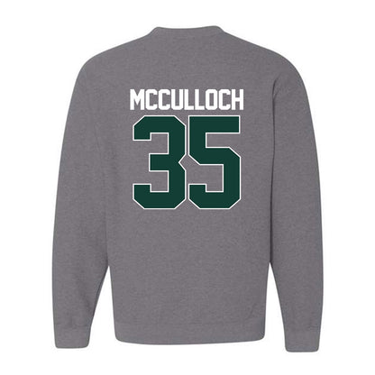 Michigan State - NCAA Men's Basketball : Jesse McCulloch - NCAA® March Madness® 2025 Shersey Crewneck Sweatshirt-1
