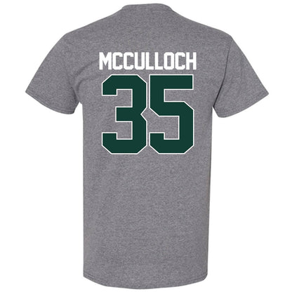 Michigan State - NCAA Men's Basketball : Jesse McCulloch - NCAA® March Madness® 2025 Shersey T-Shirt-1