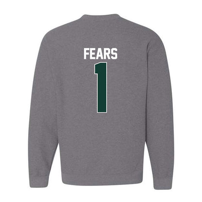 Michigan State - NCAA Men's Basketball : Jeremy Fears - NCAA® March Madness® 2025 Shersey Crewneck Sweatshirt-1