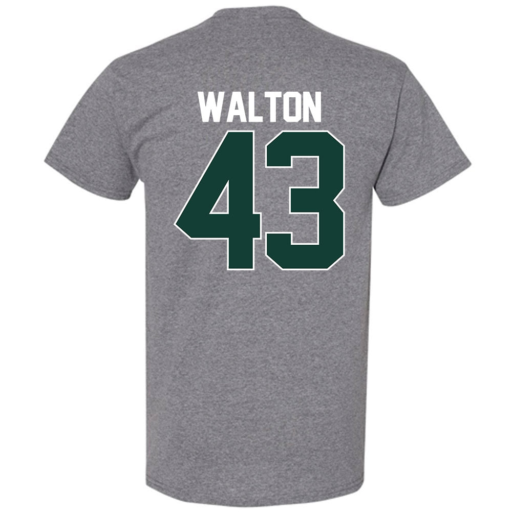 Michigan State - NCAA Men's Basketball : Colin Walton - NCAA® March Madness® 2025 Shersey T-Shirt-1