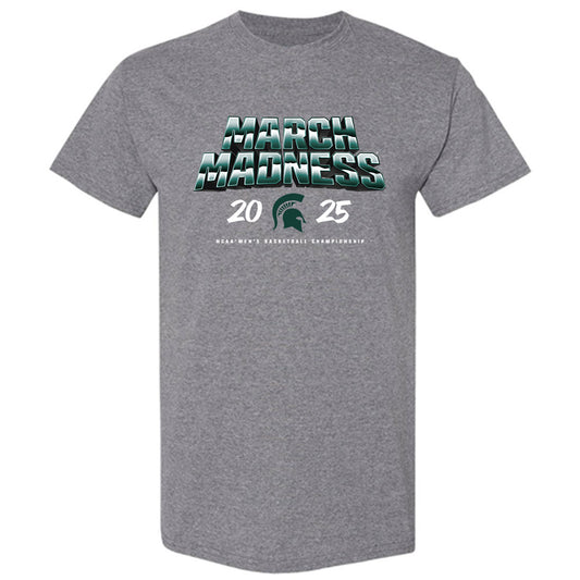 Michigan State - NCAA Men's Basketball : Colin Walton - NCAA® March Madness® 2025 Shersey T-Shirt-0