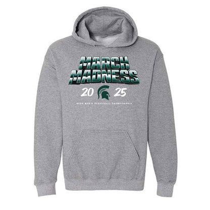 Michigan State - NCAA Men's Basketball : Brennan Walton - NCAA® March Madness® 2025 Shersey Hooded Sweatshirt-0