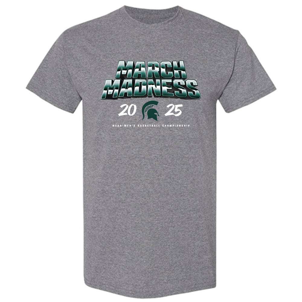 Michigan State - NCAA Men's Basketball : Jeremy Fears - NCAA® March Madness® 2025 Shersey T-Shirt-0