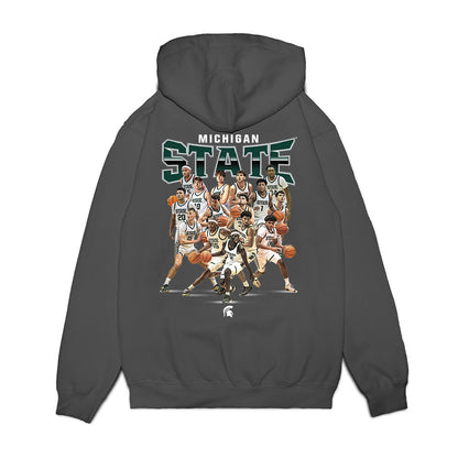 Michigan State - NCAA Men's Basketball : - NCAA® March Madness® 2025 Team Premium Hooded Sweatshirt-1