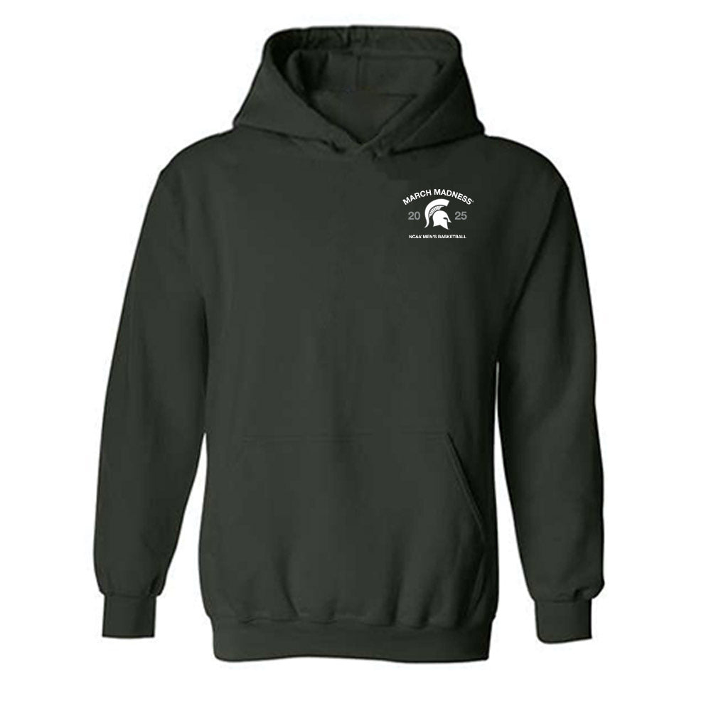 Michigan State - NCAA Men's Basketball : NCAA® March Madness® 2025 Roster Hooded Sweatshirt-0