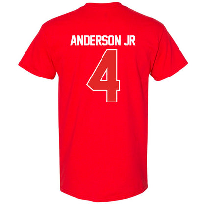 Texas Tech - NCAA Men's Basketball : Chris Anderson Jr - NCAA® March Madness® 2025 Shersey T-Shirt-1