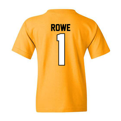 Missouri - NCAA Men's Basketball : Aaron Rowe - NCAA® March Madness® 2025 Shersey Youth T-Shirt-1
