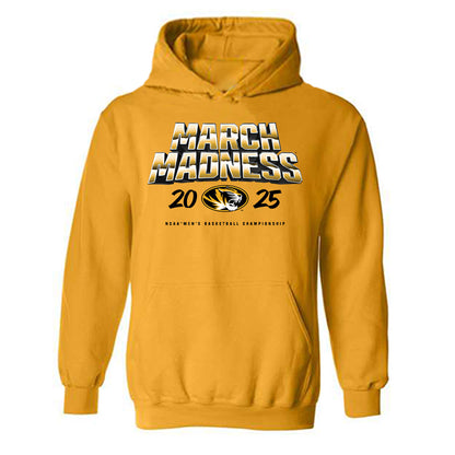 Missouri - NCAA Men's Basketball : Mark Mitchell - NCAA® March Madness® 2025 Shersey Hooded Sweatshirt-0