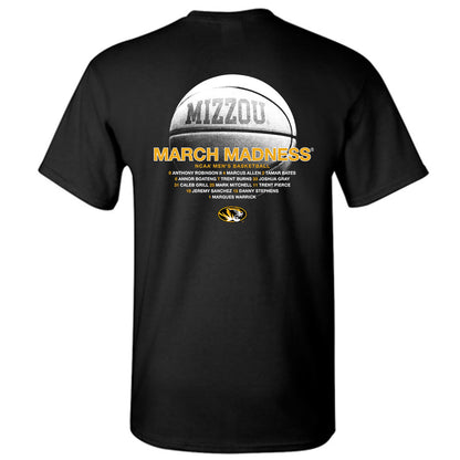 Missouri - NCAA Men's Basketball : NCAA® March Madness® 2025 Roster T-Shirt-1
