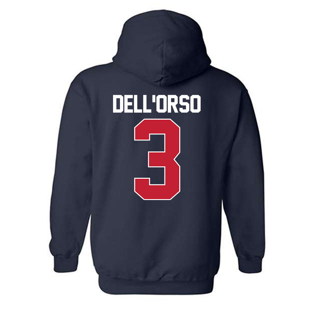 Arizona - NCAA Men's Basketball : Anthony Dell'Orso - NCAA® March Madness® 2025 Shersey Hooded Sweatshirt-1