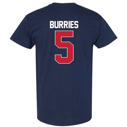 Arizona - NCAA Men's Basketball : Brayden Burries - NCAA® March Madness® 2025 Shersey T-Shirt-1