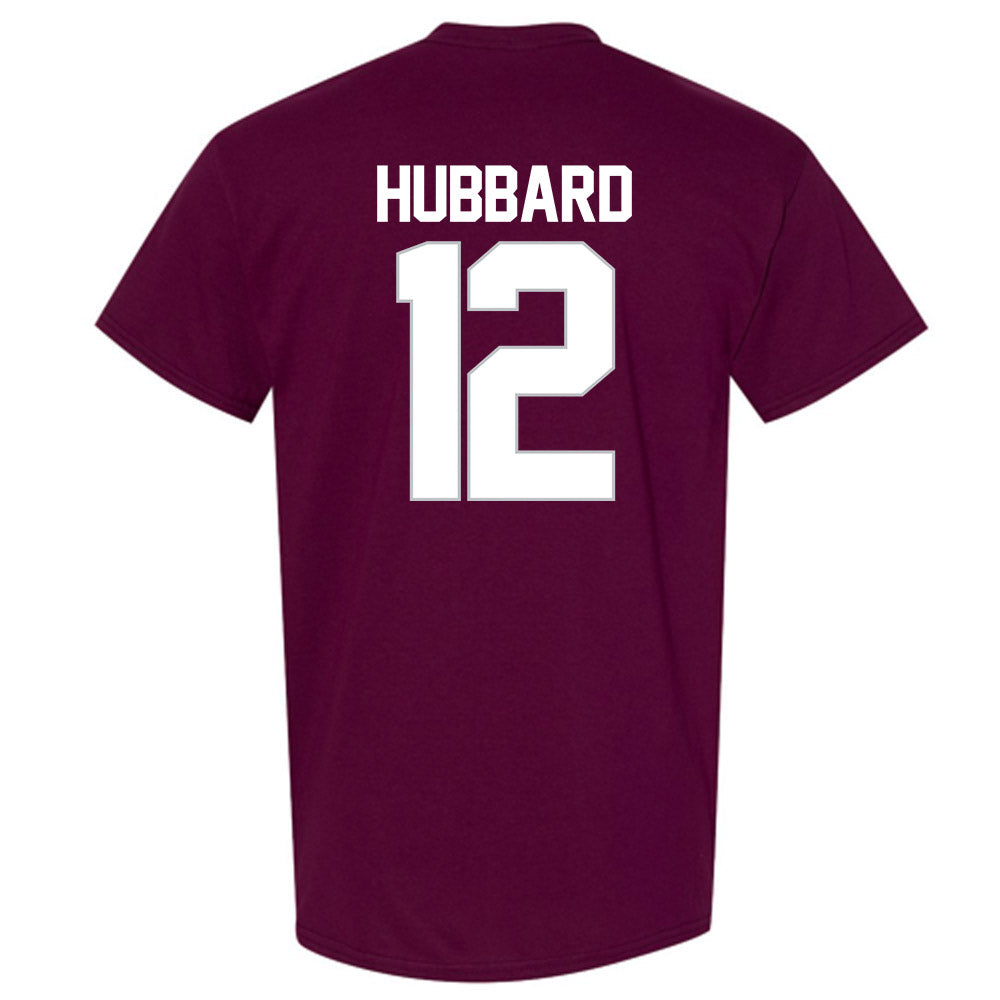 Mississippi State - NCAA Men's Basketball : Josh Hubbard - NCAA® March Madness® 2025 Shersey T-Shirt-1