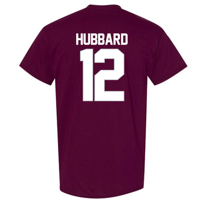Mississippi State - NCAA Men's Basketball : Josh Hubbard - NCAA® March Madness® 2025 Shersey T-Shirt-1