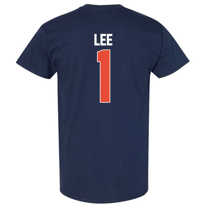 Illinois - NCAA Men's Basketball : Brandon Lee - NCAA® March Madness® 2025 Shersey T-Shirt-1