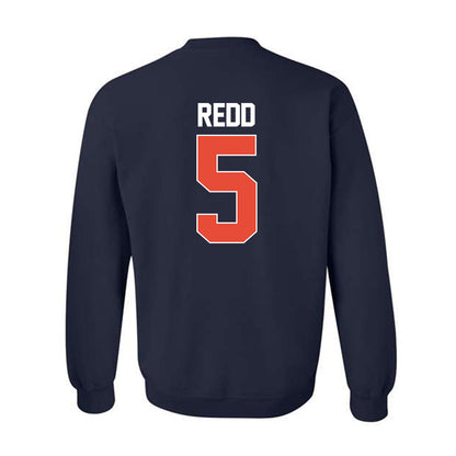 Illinois - NCAA Men's Basketball : AJ Redd - NCAA® March Madness® 2025 Shersey Crewneck Sweatshirt-1