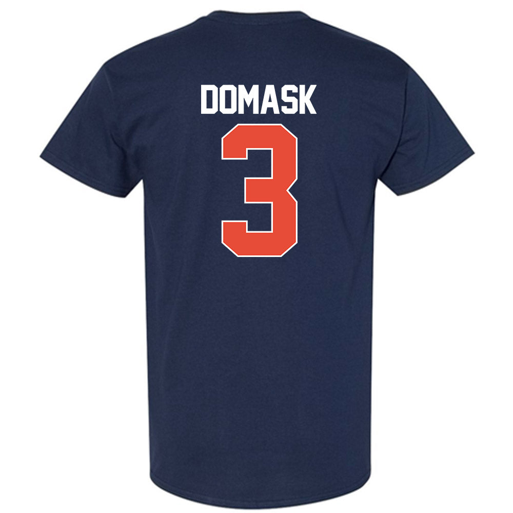 Illinois - NCAA Men's Basketball : Marcus Domask - NCAA® March Madness® 2025 Shersey T-Shirt-1