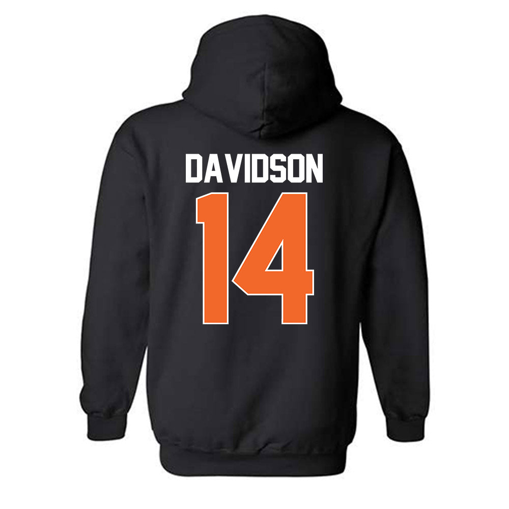 Clemson - NCAA Men's Basketball : Blake Davidson - NCAA® March Madness® 2025 Shersey Hooded Sweatshirt-1