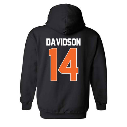 Clemson - NCAA Men's Basketball : Blake Davidson - NCAA® March Madness® 2025 Shersey Hooded Sweatshirt-1