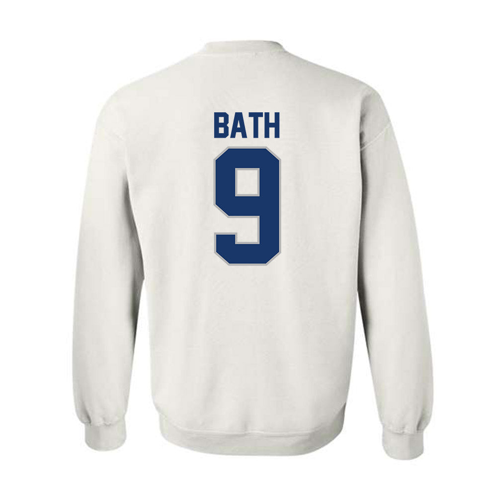 Drake - NCAA Men's Basketball : Patrick Bath - NCAA® March Madness® 2025 Shersey Crewneck Sweatshirt-1