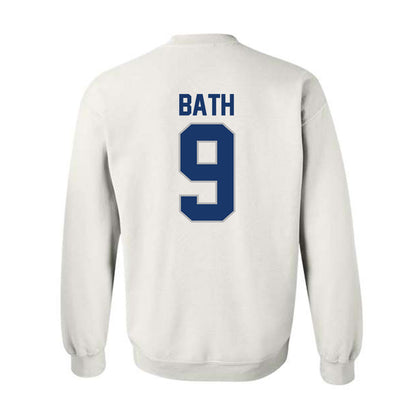 Drake - NCAA Men's Basketball : Patrick Bath - NCAA® March Madness® 2025 Shersey Crewneck Sweatshirt-1