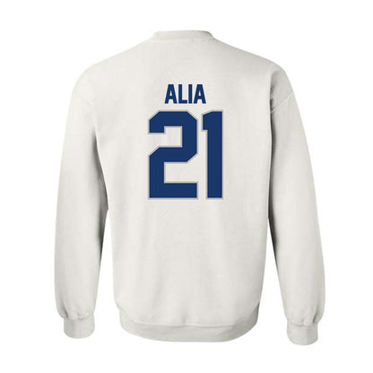 Drake - NCAA Men's Basketball : Andrew Alia - NCAA® March Madness® 2025 Shersey Crewneck Sweatshirt-1
