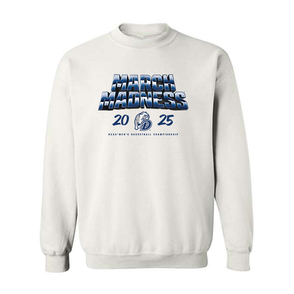 Drake - NCAA Men's Basketball : Eli Shetlar - NCAA® March Madness® 2025 Shersey Crewneck Sweatshirt-0