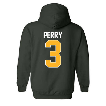 Baylor - NCAA Men's Basketball : Drew Perry - NCAA® March Madness® 2025 Shersey Hooded Sweatshirt-1
