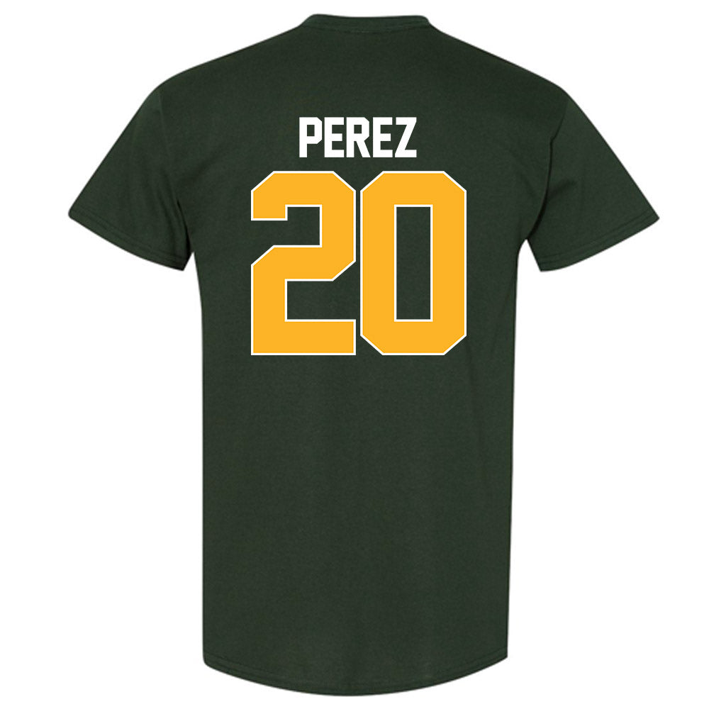 Baylor - NCAA Men's Basketball : Maikcol Perez - NCAA® March Madness® 2025 Shersey T-Shirt-1