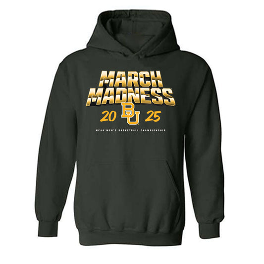 Baylor - NCAA Men's Basketball : Maikcol Perez - NCAA® March Madness® 2025 Shersey Hooded Sweatshirt-0