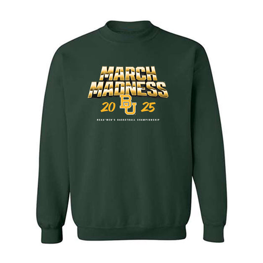 Baylor - NCAA Men's Basketball : Caden Powell - NCAA® March Madness® 2025 Shersey Crewneck Sweatshirt-0