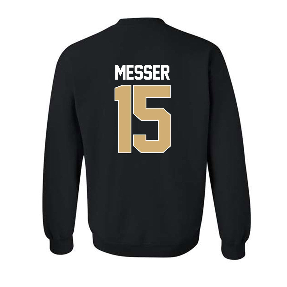 Vanderbilt - NCAA Men's Basketball : Coleson Messer - NCAA® March Madness® 2025 Shersey Crewneck Sweatshirt-1
