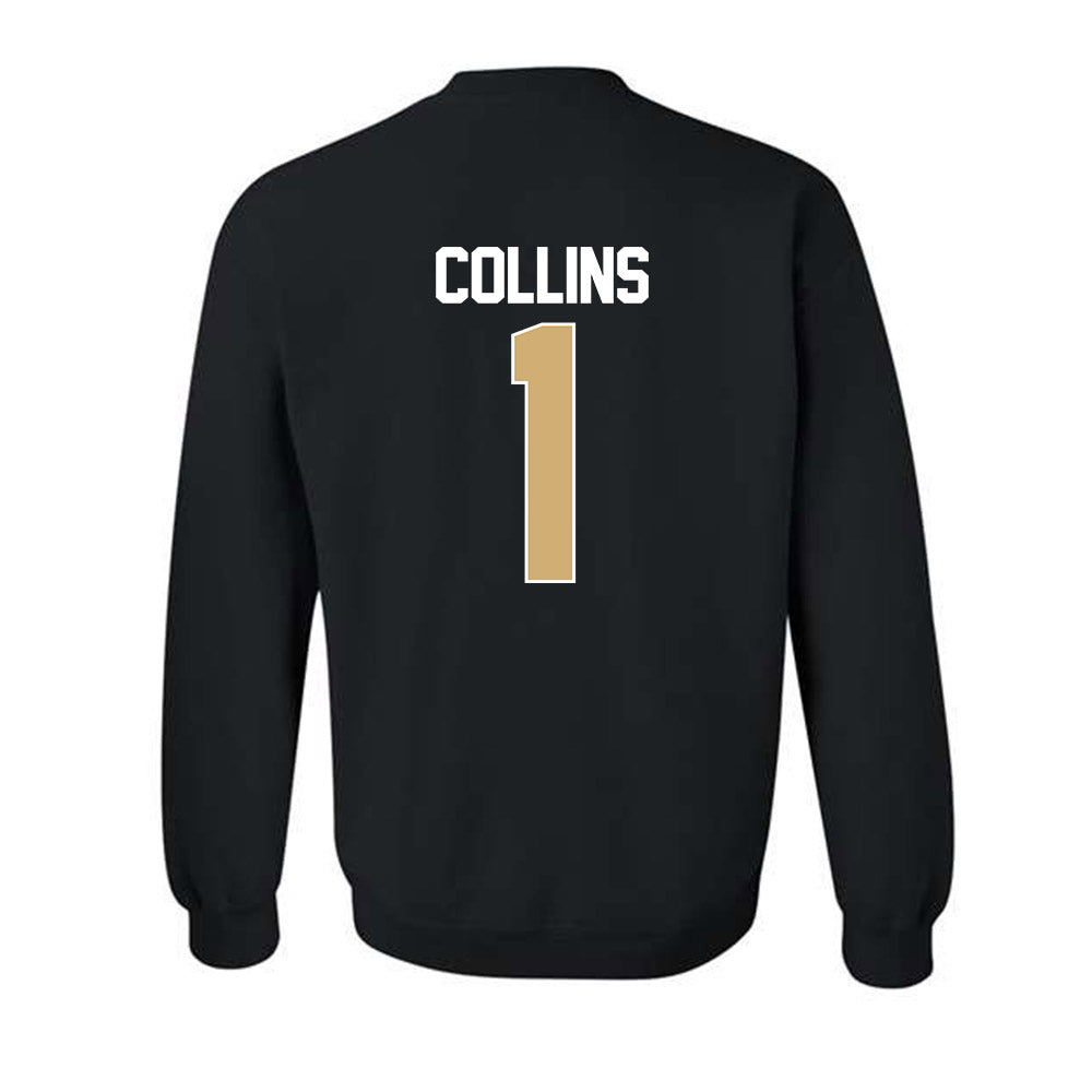 Vanderbilt - NCAA Men's Basketball : Frankie Collins - NCAA® March Madness® 2025 Shersey Crewneck Sweatshirt-1