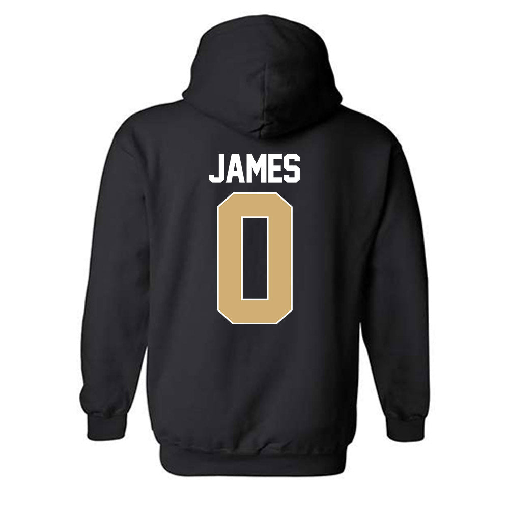Vanderbilt - NCAA Men's Basketball : Michael James - NCAA® March Madness® 2025 Shersey Hooded Sweatshirt-1