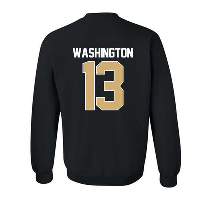 Vanderbilt - NCAA Men's Basketball : Jalen Washington - NCAA® March Madness® 2025 Shersey Crewneck Sweatshirt-1