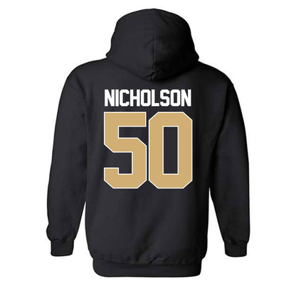 Vanderbilt - NCAA Men's Basketball : Mason Nicholson - NCAA® March Madness® 2025 Shersey Hooded Sweatshirt-1