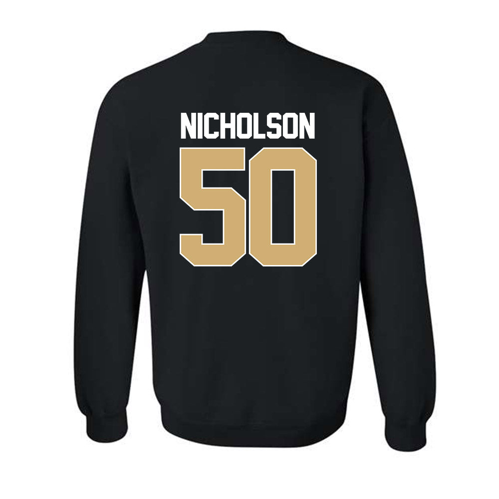 Vanderbilt - NCAA Men's Basketball : Mason Nicholson - NCAA® March Madness® 2025 Shersey Crewneck Sweatshirt-1