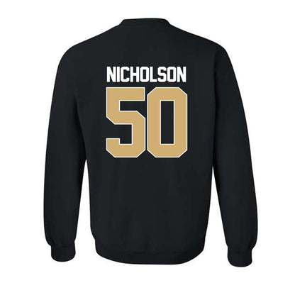 Vanderbilt - NCAA Men's Basketball : Mason Nicholson - NCAA® March Madness® 2025 Shersey Crewneck Sweatshirt-1