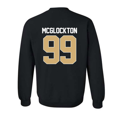 Vanderbilt - NCAA Men's Basketball : Devin Mcglockton - NCAA® March Madness® 2025 Shersey Crewneck Sweatshirt-1