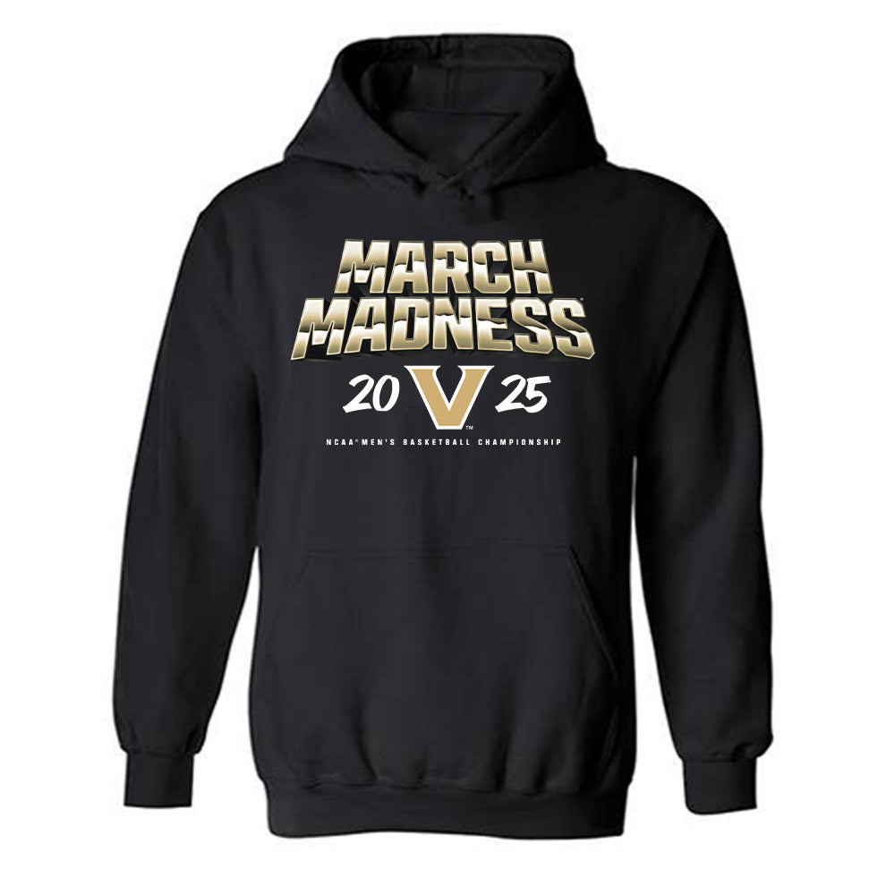 Vanderbilt - NCAA Men's Basketball : Coleson Messer - NCAA® March Madness® 2025 Shersey Hooded Sweatshirt-0