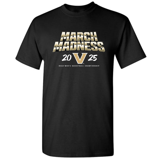 Vanderbilt - NCAA Men's Basketball : Tyler Harris - NCAA® March Madness® 2025 Shersey T-Shirt-0