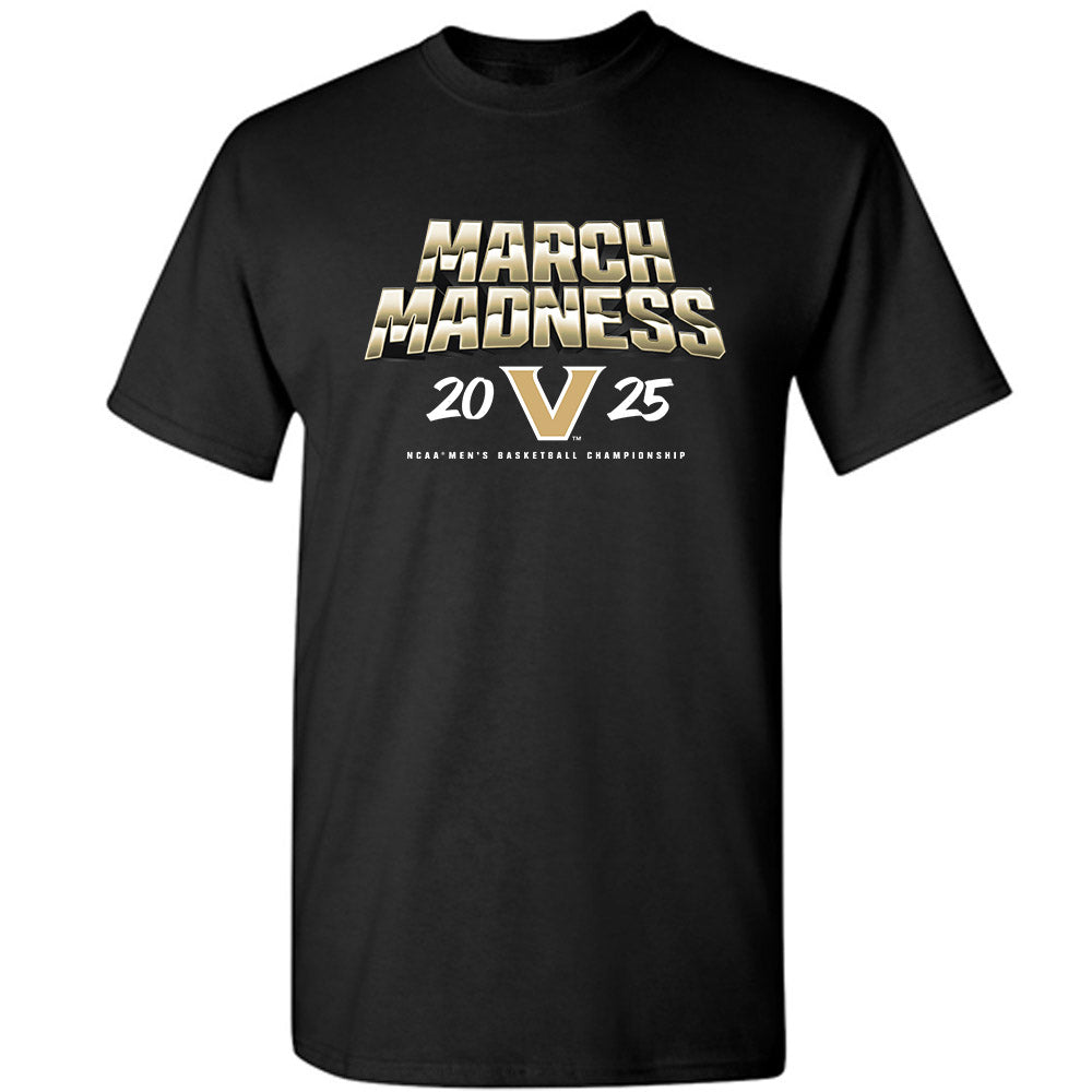 Vanderbilt - NCAA Men's Basketball : Tyler Nickel - NCAA® March Madness® 2025 Shersey T-Shirt-0