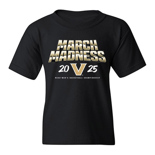 Vanderbilt - NCAA Men's Basketball : tyler tanner - NCAA® March Madness® 2025 Shersey Youth T-Shirt-0