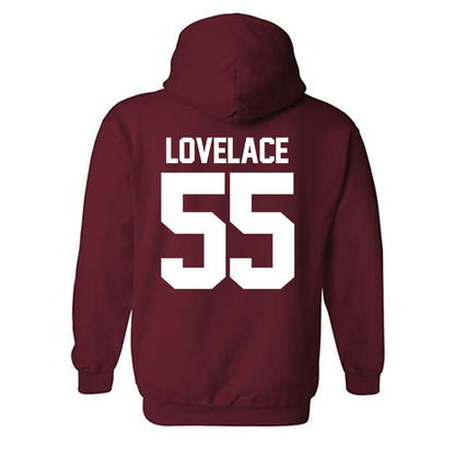 Oklahoma - NCAA Men's Basketball : Reid Lovelace - NCAA® March Madness® 2025 Shersey Hooded Sweatshirt-1